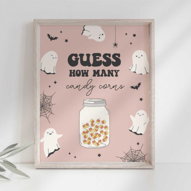 Poster Adivinhem Quantos Candy Corns no Sinal do Partido  (Criador carregado)