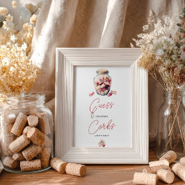 Poster Adivinhem Quantos Chás de panela de Sinais de Jogo