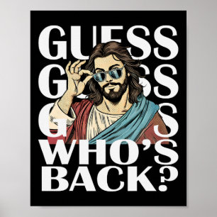 Poster Adivinhem Quem Por Jesus Páscoa Teerão Católico Re