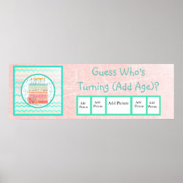 Poster Adivinhem quem torna a faixa de aniversário da ida