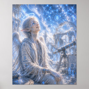 Poster Admiracção Sincera / Anjo / Observatório Estelar