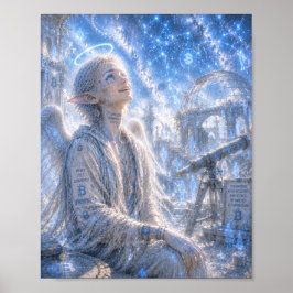 Poster Admiracção Sincera / Anjo / Observatório Estelar