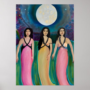 Poster Admirantes da Lua