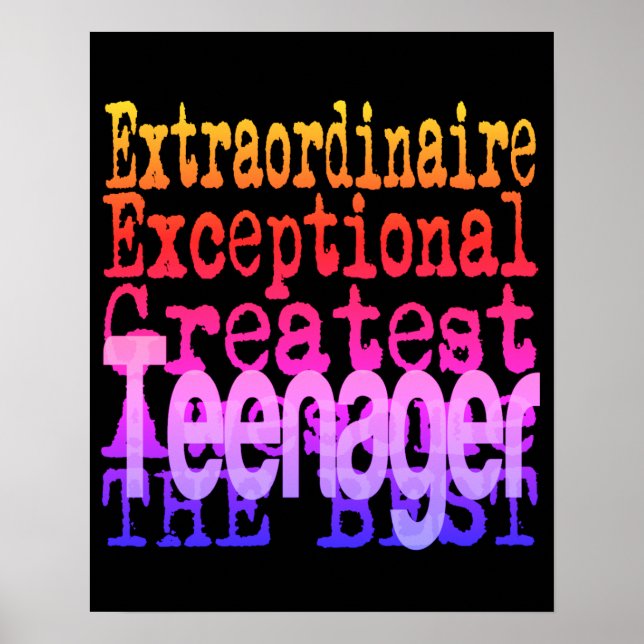 Poster Adolescente Extraordinário (Frente)