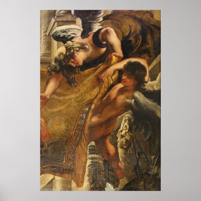 Poster Adoração da Santa Trindade (Frente)