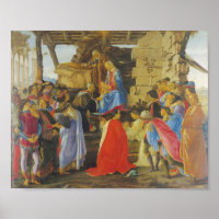 Adoração do Magi por Sandro Botticelli 1475