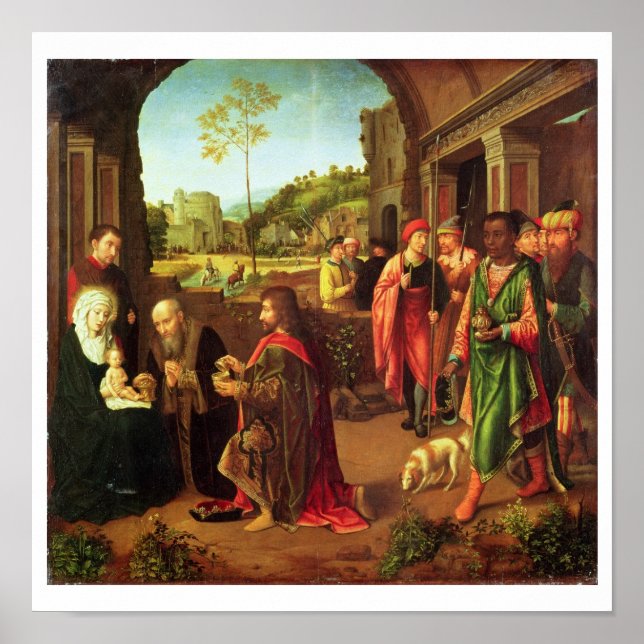 Pôster Adoração dos Magi (Frente)