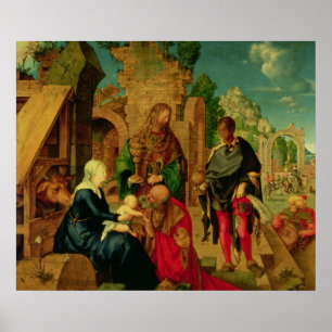 Pôster Adoração dos Magi, 1504