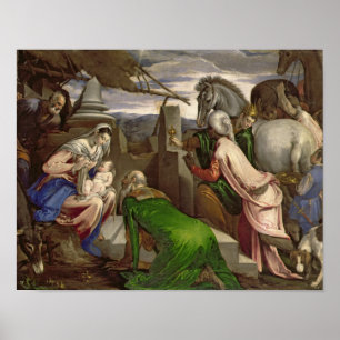 Poster Adoração dos Magi, 1563-64