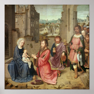 Pôster Adoração dos Reis, 1515