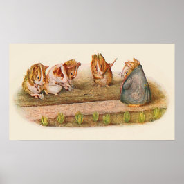 Poster Adoramos Nossos Pequenos Porcos De Jardim