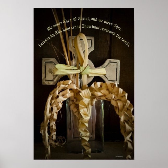 Poster Adoramus Te, Christe (Frente)