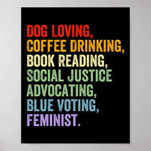 Poster Adorando Livro de Bebendos do Café Lendo Justiça S