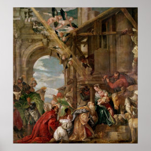 Poster Adoration of the Kings, 1573