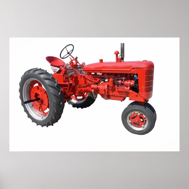 Poster Adorei aqueles velhos tratores (Frente)