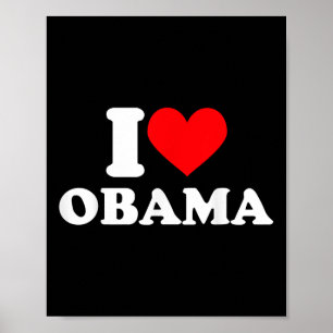 Poster Adoro Obama T Shirt I Heart Obama Tee_1