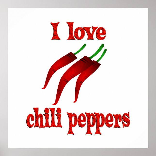 Poster Adoro Pimentos Chili (Frente)