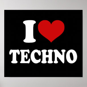 Poster Adoro Techno