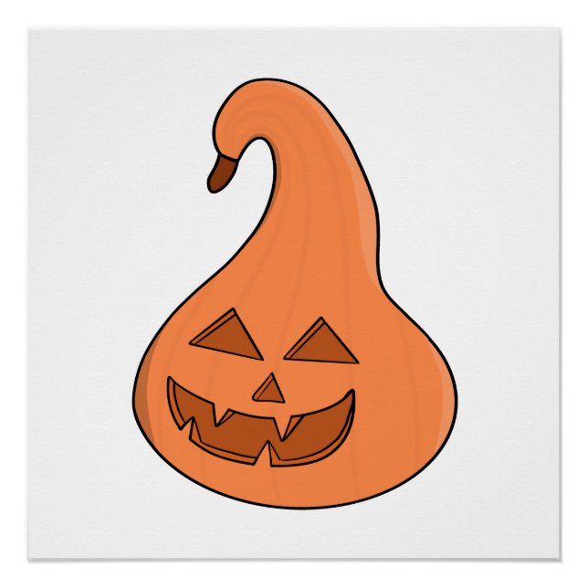Pôster Adorobale Pumpkin (Frente)
