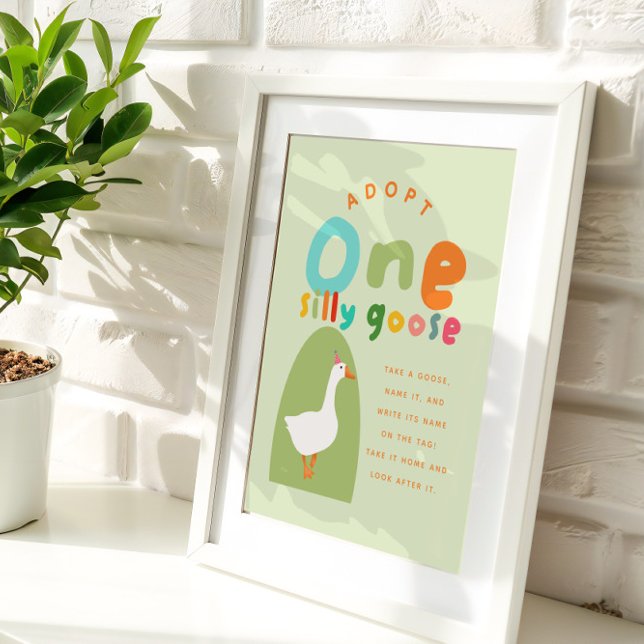 Pôster Adotar Um Favorito De primeiro aniversario De Gans (Criador carregado)