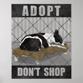Poster Adote Não Compre