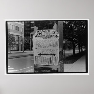 Pôster Adquira, Morra Tentando