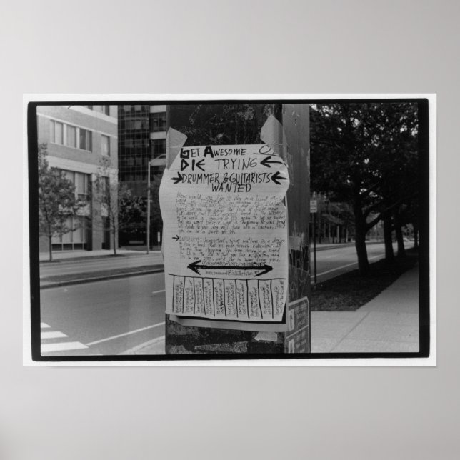 Pôster Adquira, Morra Tentando (Frente)