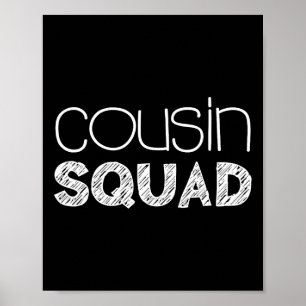 Poster Adultos de Cousin Squad Crianças Primo Dando