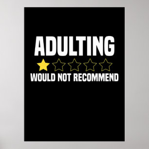Poster Adultos Sobreclassificados