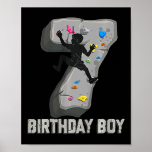 Poster Adventuras de escalada para crianças de 7 anos de