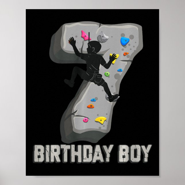 Poster Adventuras de escalada para crianças de 7 anos de  (Frente)