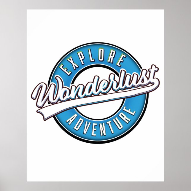 Poster Adventure do Wonderlust Explore (Frente)