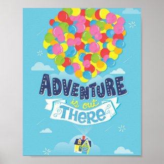 Poster Adventure está lá fora