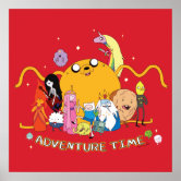 Quadro e poster Finn, Jake e BMO - Hora de Aventura - Quadrorama