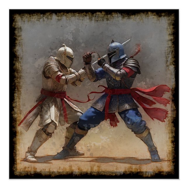 Pôster Adversários do Sci Fi Sparing (Frente)