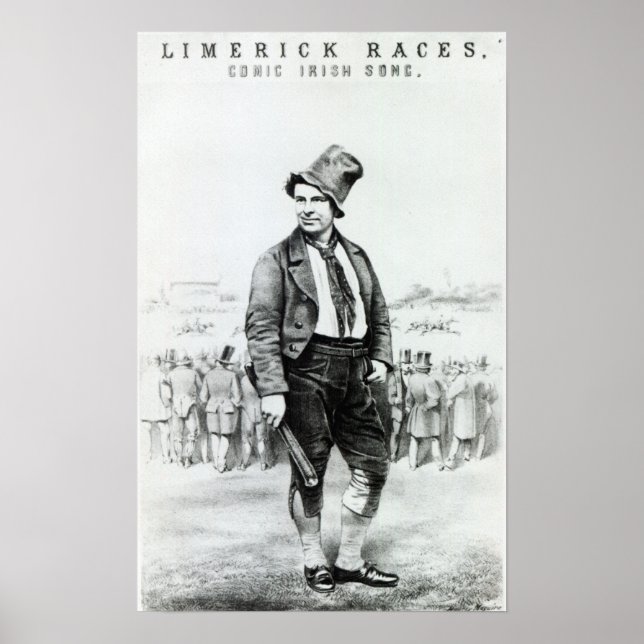 Poster Advertisement for 'Limerick Races' (Frente)