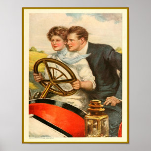 Pôster Advertisement "Love and Six Cylinders"