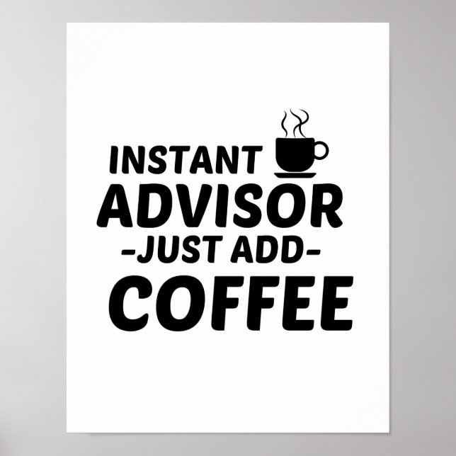 POSTER ADVISOR INSTANTÂNEA ACRESCENTE O CAFÉ (Frente)