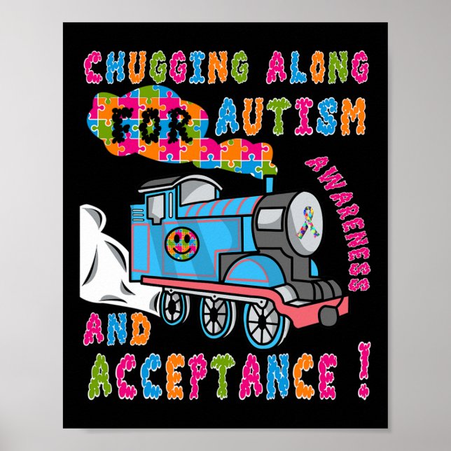 Poster Advocate Aceitação do Comboio Quebra-cabeça do Com (Frente)