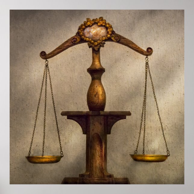 Poster Advogado - Escala - Justo e Justo (Frente)