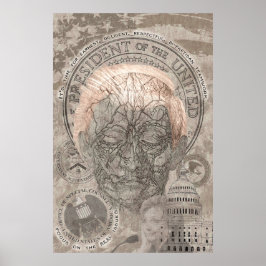 Poster Advogado Político Para O Trabalho em equipe Bi-Par