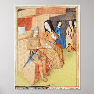 Pôster Aeneas e Dido, dos trabalhos de Virgil