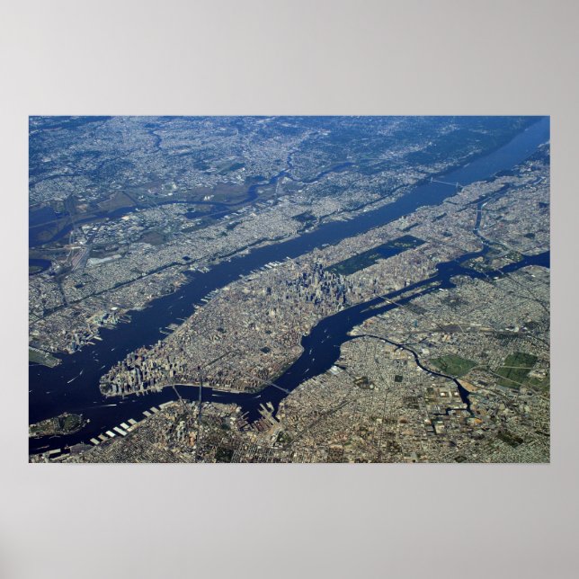Poster Aerial Manhattan (Frente)
