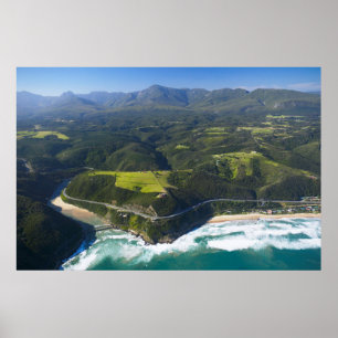 Pôster Aerial View Of Keurbooms River, Garden Route
