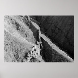 Pôster Aerial view of mountain