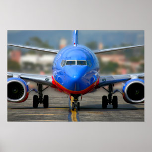 POSTER AERONAVE 737
