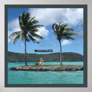 Poster Aeroport de Bora Bora
