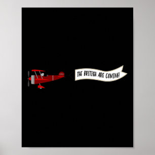 Poster Aeroporto da Guerra Revolucionária Assume Citação 