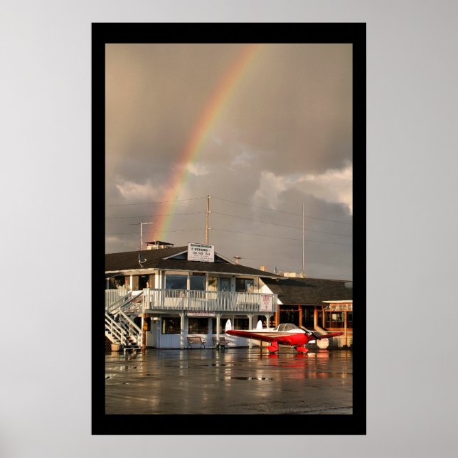 Pôster Aeroporto Rainbow (Frente)