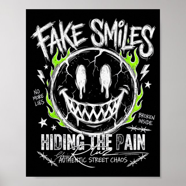 Poster Aesthetic Vintage Streetwear Fashion Women Men Ret (Frente)